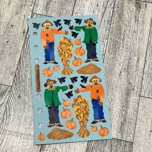 Stickopotamus TG-06 thanksgiving scarecrow pumpkins stickers new